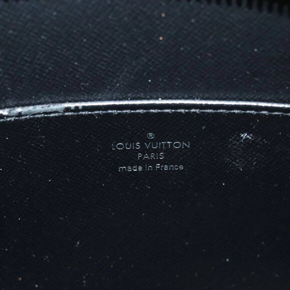 LOUIS VUITTON Epi Pochette Homme Clutch Bag Black Noir - Picture 14 of 16